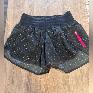 Lululemon Women’s Running Tracker Shorts II 2way-Size 4